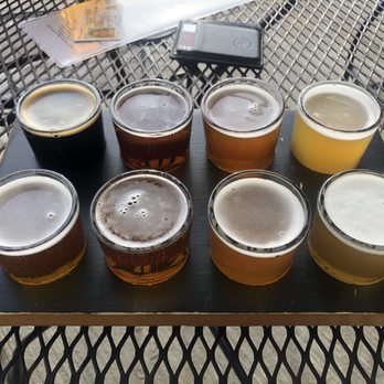 SoMe Brewing Company - a variety of beers on a table - Breweries Near Me - York, Maine SoMe Brewing Company - a variety of beers on a table - Breweries Near Me - York, Maine