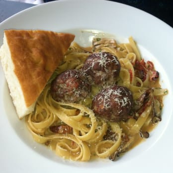 Sky 360 - Mixed Game Meatballs with pasta and bread. - Canadian (New) Near Me - Calgary, Alberta