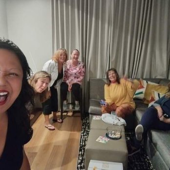 Hyatt House LAX - Amazing Evening! I felt so special!!! Compliments of Hyatt House! Living room area! Party time! - Hotels Near Me - Los Angeles, California