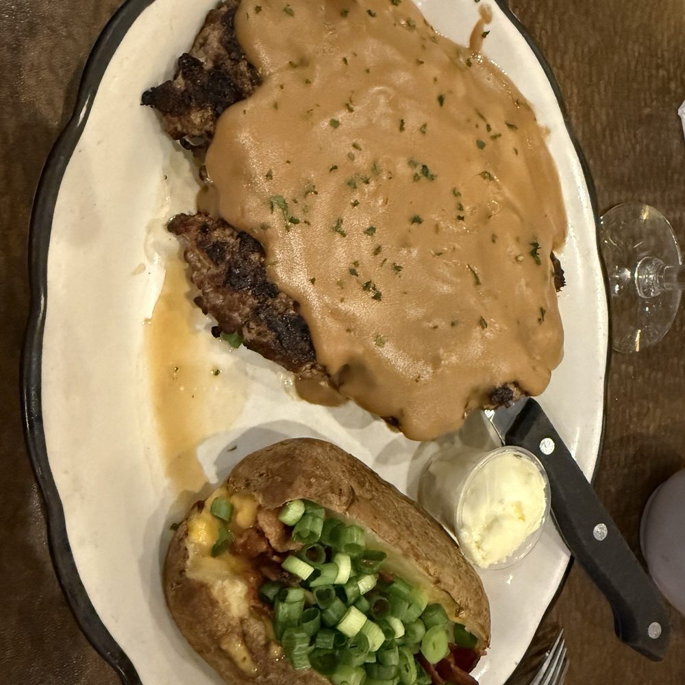 Sterling's Restaurant - Hamburger 10 oz. Ground Steak - American Near Me - Kennewick, Washington Sterling's Restaurant - Hamburger 10 oz. Ground Steak - American Near Me - Kennewick, Washington