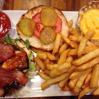 Burger Time - a LOT of food! - Burgers Near Me - Amsterdam, New Hampshire