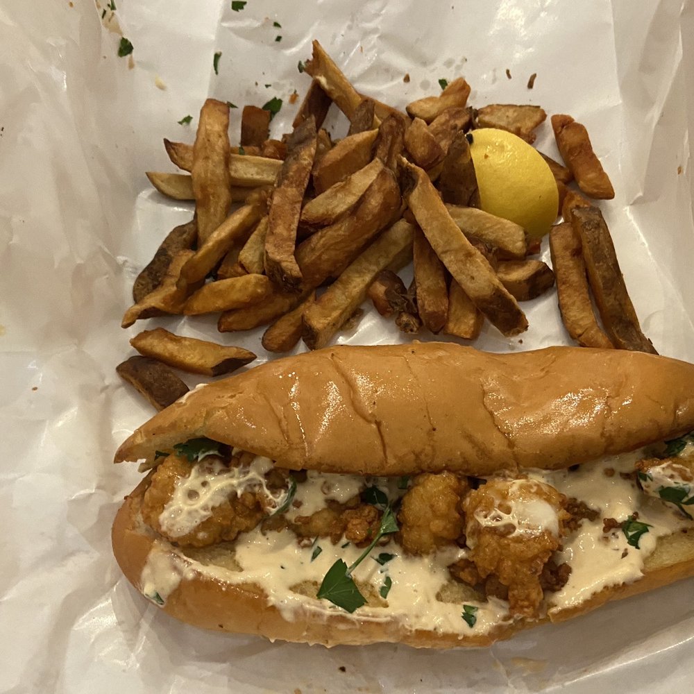 Lobster po boy Lobster po boy