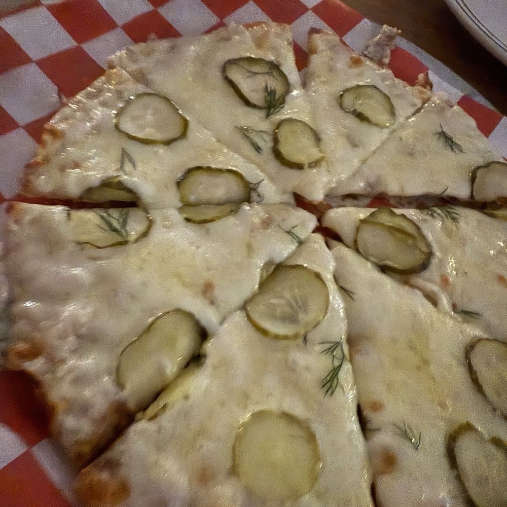 All Shook Up Tavern - Pickle Pizza - Pizza Near Me - De Pere, Wisconsin All Shook Up Tavern - Pickle Pizza - Pizza Near Me - De Pere, Wisconsin