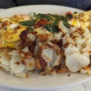 Shore Restaurant - Greek omelette with home fries - Diners Near Me - Lakewood, Ohio Shore Restaurant - Greek omelette with home fries - Diners Near Me - Lakewood, Ohio