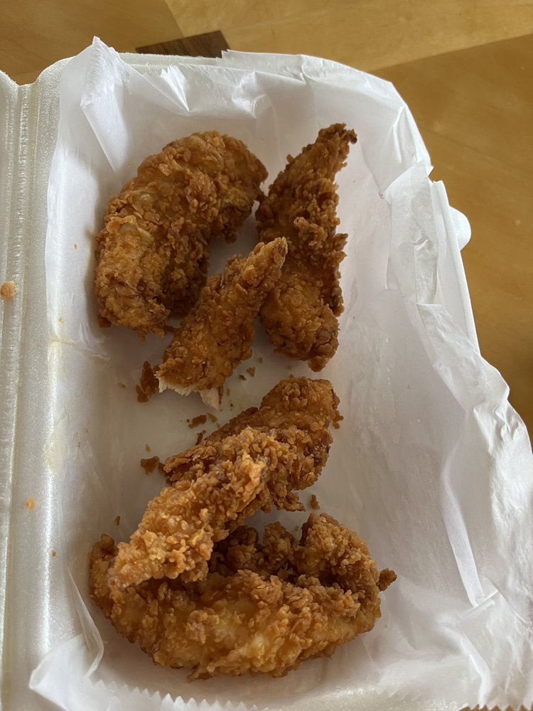 Food from Uncle Joe's Chicken Fingers