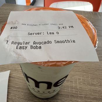 It’s Boba Time - Pasadena - Avocado Smoothie because we're Filipinos!!!! - Bubble Tea Near Me - Pasadena, California