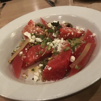 Henrietta Red - The photo can't do this justice. Summer and tomato perfection. - New American Near Me - Nashville, Tennessee