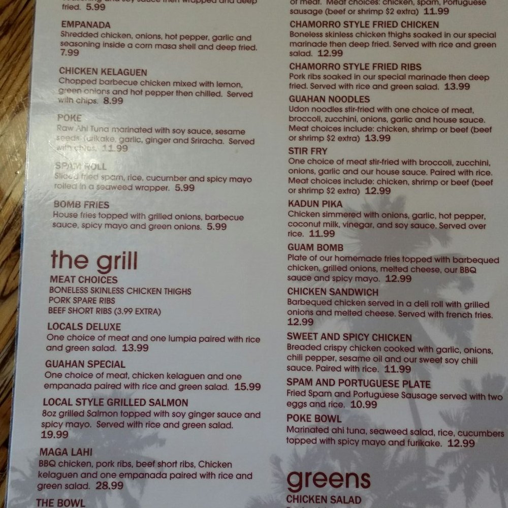 Guahan Grill - Guahan Grill Menu - Barbeque Near Me - Oceanside, California Guahan Grill - Guahan Grill Menu - Barbeque Near Me - Oceanside, California