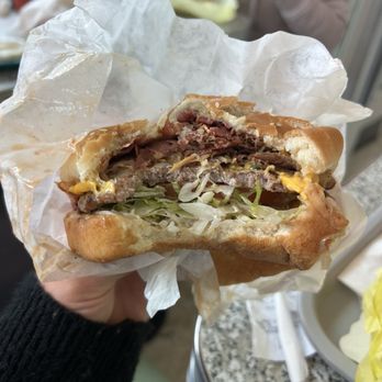 Astro Burger - Cheeseburger with Pastrami - Burgers Near Me - Los Angeles, California