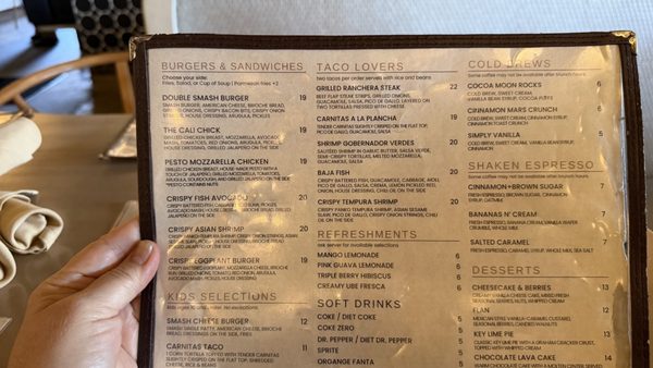 Menu photo 2 Luna Bistro Cafe Long Beach, CA