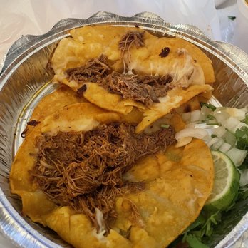 Fiesta Mexicana Grill - Quesabirria tacos with consome - Mexican Near Me - Concord, North Carolina