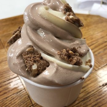 Milk Bar - Chocolate Covered Pretzel Soft Serve with Cereal Milk Soft Serve Swirl with PB Choc Crunchies - Desserts Near Me - Washington, DC, District of Columbia Milk Bar - Chocolate Covered Pretzel Soft Serve with Cereal Milk Soft Serve Swirl with PB Choc Crunchies - Desserts Near Me - Washington, DC, District of Columbia