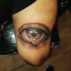 Ride the Needle - Realistic eye done by YAYO