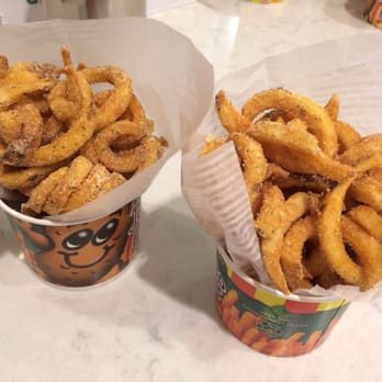 Potato Corner - Sour cream and onion & garlic Parmesan loopy fries - Fast Food Near Me - Mesquite, Texas Potato Corner - Sour cream and onion & garlic Parmesan loopy fries - Fast Food Near Me - Mesquite, Texas