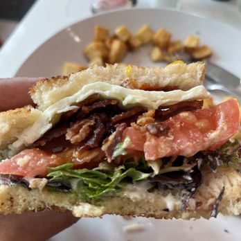Pink Willow Cafe - BLT and I added an egg - Breakfast & Brunch Near Me - Cottleville, Missouri