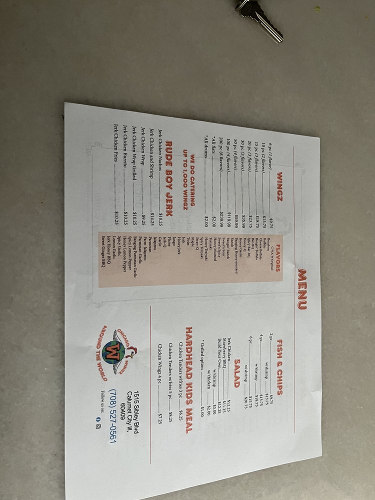 CHICAGO WINGS AROUND THE WORLD Updated September 2024 1515 Sibley