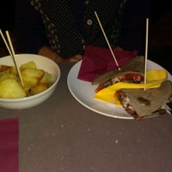 Osteria Colle Ameno - Piada si, ma impastata con il mallo di noce....vamolà che robina!!!!