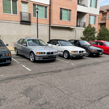 White E36 with 5% tint in front windows