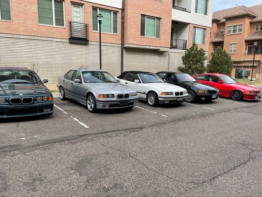 Photo of Phoenix Auto Detailing - Aurora, CO, US. White E36 with 5% tint in front windows