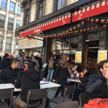 Fritland - Huge lines at this popular place. - Friterie Near Me - Brussels, BRU Fritland - Huge lines at this popular place. - Friterie Near Me - Brussels, BRU