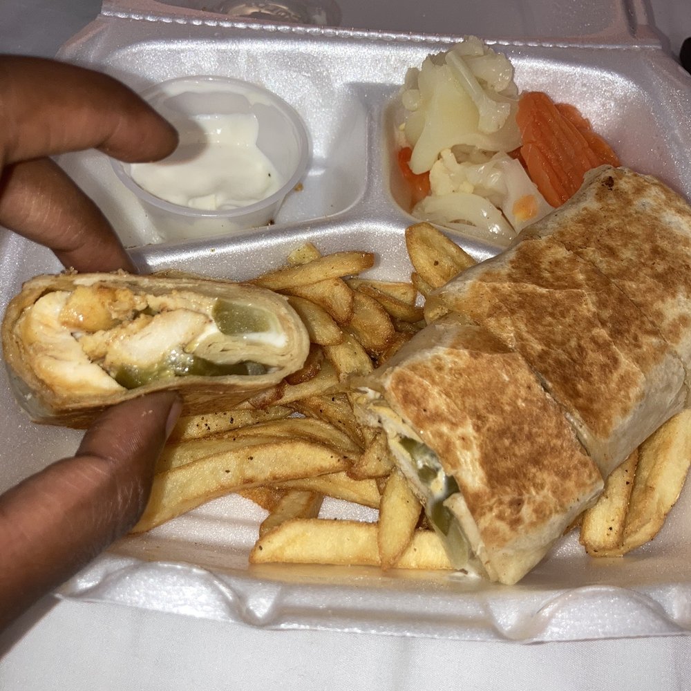 Al Reem Halal - Chicken Shawarma Arabi & Fries - Food Trucks Near Me - Houston, Texas