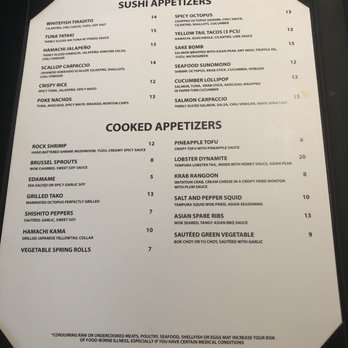 Imasa Sushi - Appetizers menu - Sushi Bars Near Me - Davie, Florida Imasa Sushi - Appetizers menu - Sushi Bars Near Me - Davie, Florida