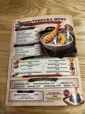 Menu photo 8 Tempura Man Schaumburg, IL Menu photo 8 Tempura Man Schaumburg, IL