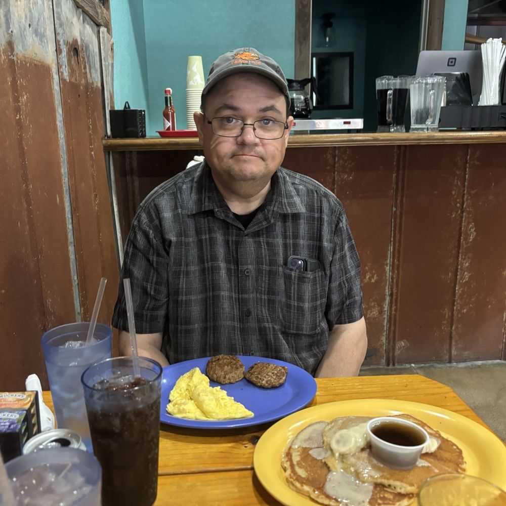 Texas Sunrise - The walnut breakfast plate with scrambled eggs and turkey sausage - Breakfast & Brunch Near Me - Fredericksburg, Texas Texas Sunrise - The walnut breakfast plate with scrambled eggs and turkey sausage - Breakfast & Brunch Near Me - Fredericksburg, Texas
