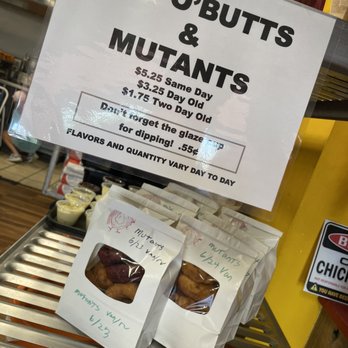 Chickenbutt Donuts - Take out specials for same day or day old donuts - Donuts Near Me - Chapin, South Carolina Chickenbutt Donuts - Take out specials for same day or day old donuts - Donuts Near Me - Chapin, South Carolina