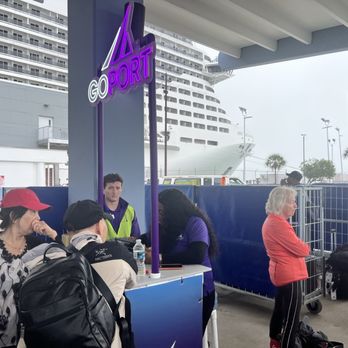 Go Port - Kiosk at dock terminal 10 - Travel Services Near Me - Merritt Island, Florida