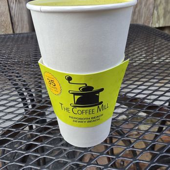 The Coffee Mill - My hot Macha latte - Coffee & Tea Near Me - Rehoboth Beach, Delaware