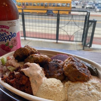 Fevzi Mediterranean Grill - Spicy Chicken - Mediterranean Near Me - Cherry Hill, New Jersey