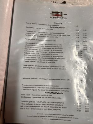 Menu photo 1 A Peixaria Sao Jacinto, 20