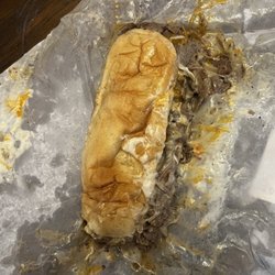Pardon My Cheesesteak - Unwrapping the "double" cheesesteak.