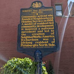 Dorothy Mae Richardson - Dorothy Mae Richardson Historical Marker, Pittsburgh
