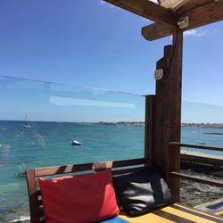 Banana - The one balcony overlooking the sea.
