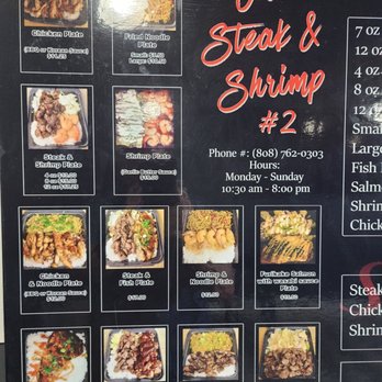 Ono Steak & Shrimp 2 - Trying Ono - Noodles Near Me - Waipahu, Hawaii Ono Steak & Shrimp 2 - Trying Ono - Noodles Near Me - Waipahu, Hawaii