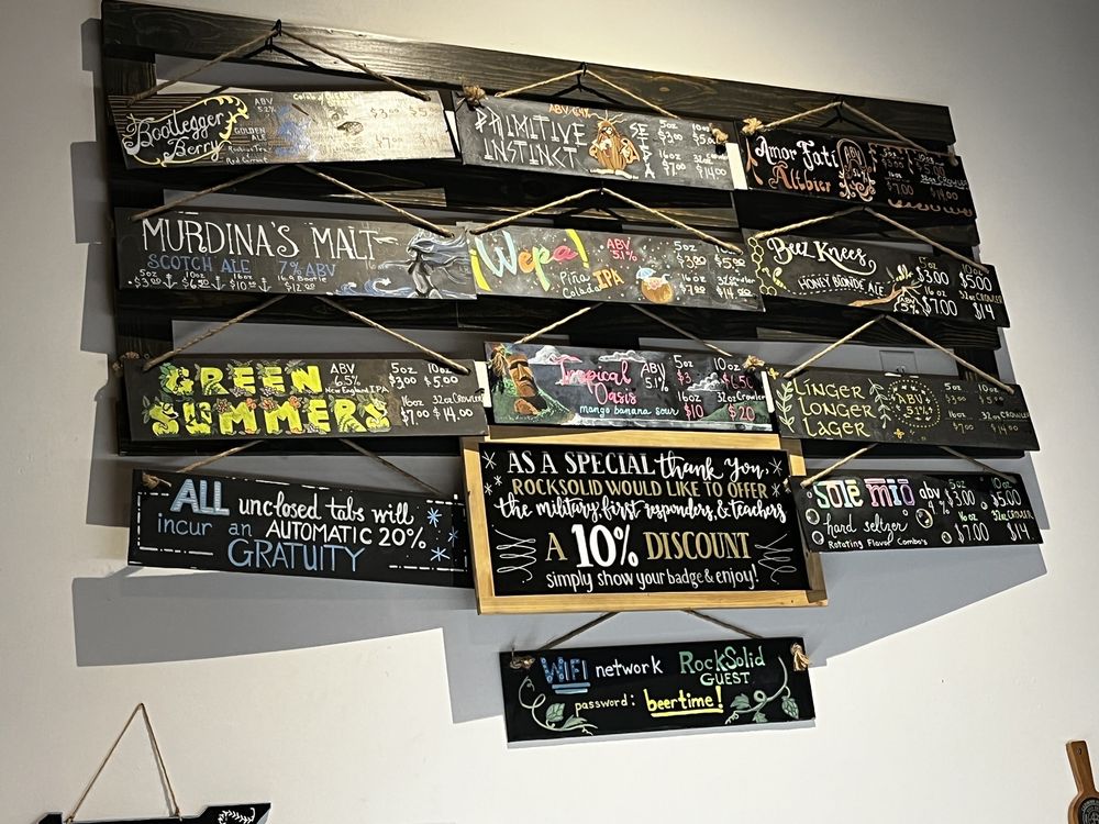 RockSolid Brewing Logo