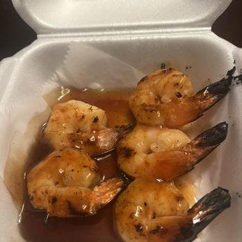 Cafe Gossip - Teriyaki shrimp - Asian Fusion Near Me - Moreno Valley, California