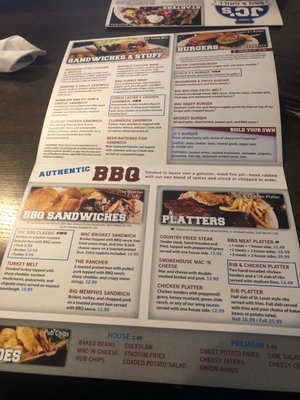 Menu photo 3 JC's BBQ & Grill Junction City, KS