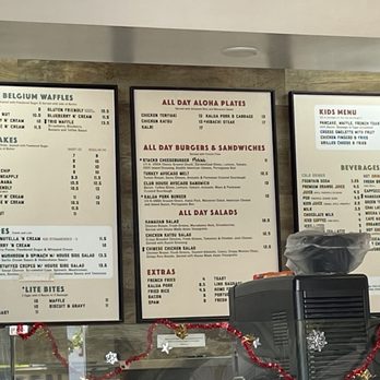 Aloha Stacks - Menu (December 2022) - Pancakes Near Me - Cerritos, California