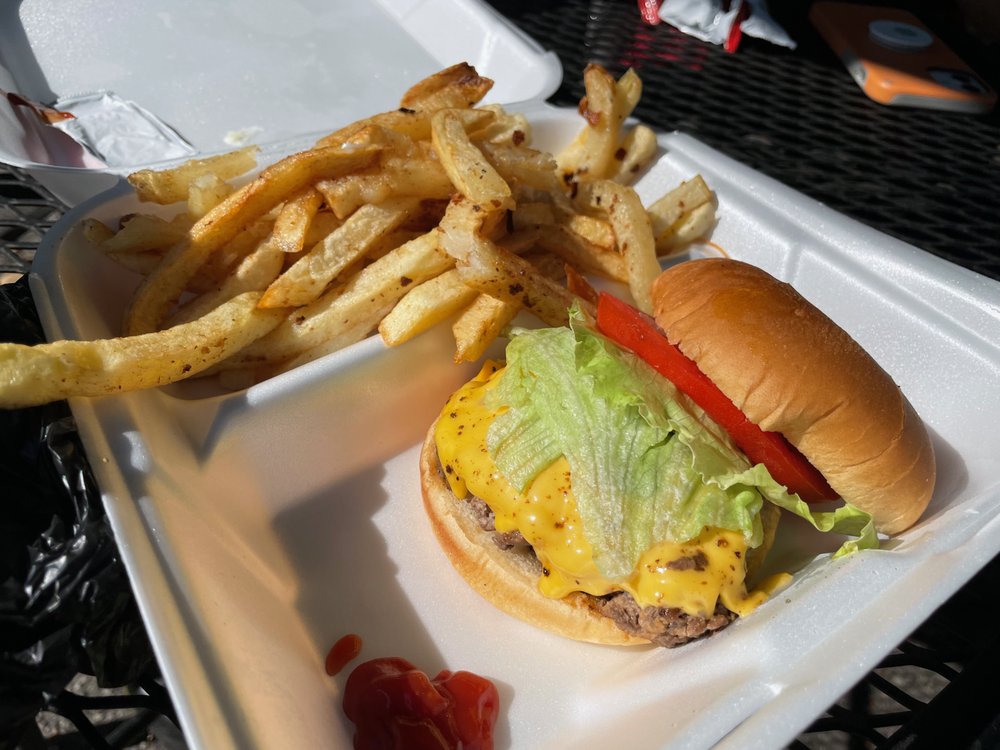 Food from Blue Top Grill