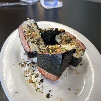 Millet’s Cafe - Spam Musubi without egg - Barbeque Near Me - Beaumont, California