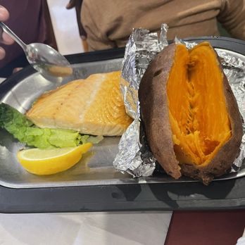 Southern Kitchen - Salmon and Sweet Potato - Southern Near Me - New Market, Virginia Southern Kitchen - Salmon and Sweet Potato - Southern Near Me - New Market, Virginia