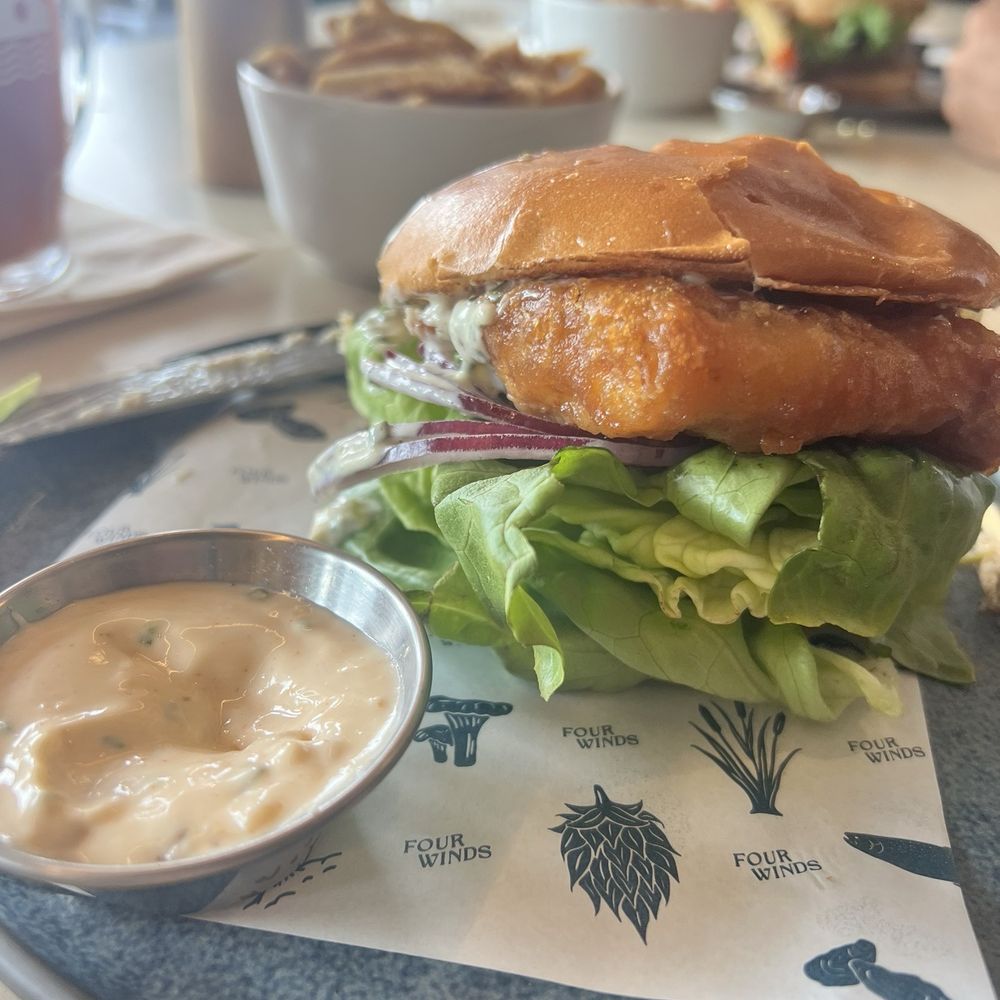 Four Winds Brewery - Crispy Cod Classic - Breweries Near Me - Delta, British Columbia