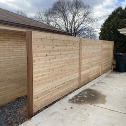 Cedar fence