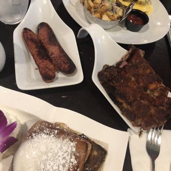 Jam - Down South Benny, Cajun Sausage side, Cinnamon Bun French Toast, Corned Beef Hash side. - Breakfast & Brunch Near Me - Massapequa Park, New York Jam - Down South Benny, Cajun Sausage side, Cinnamon Bun French Toast, Corned Beef Hash side. - Breakfast & Brunch Near Me - Massapequa Park, New York