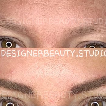 Designer Beauty - BEFORE AND AFTER SHAPING AND MICROBLADING THE EYEBROWS. - Skin Care Near Me - Northridge, California Designer Beauty - BEFORE AND AFTER SHAPING AND MICROBLADING THE EYEBROWS. - Skin Care Near Me - Northridge, California