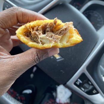 5000 Burnet - Budare's beef & cheese empanada - Food Trucks Near Me - Austin, Texas