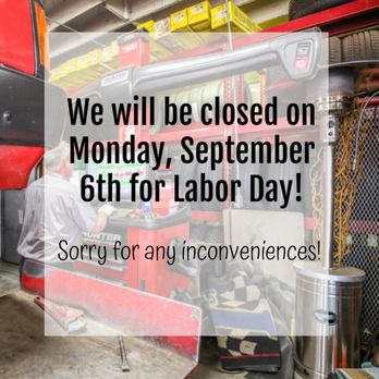 Patterson Tire Pros - We will be closed Monday, September 6th for Labor Day! We are sorry if this causes any inconvenience! - Tires Near Me - Patterson, California Patterson Tire Pros - We will be closed Monday, September 6th for Labor Day! We are sorry if this causes any inconvenience! - Tires Near Me - Patterson, California